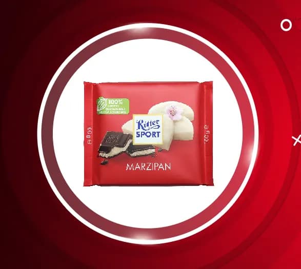 شکلات 100 گرمی مدل مارزیپان ریتر اسپرت Ritter Sport — تصویر ۳