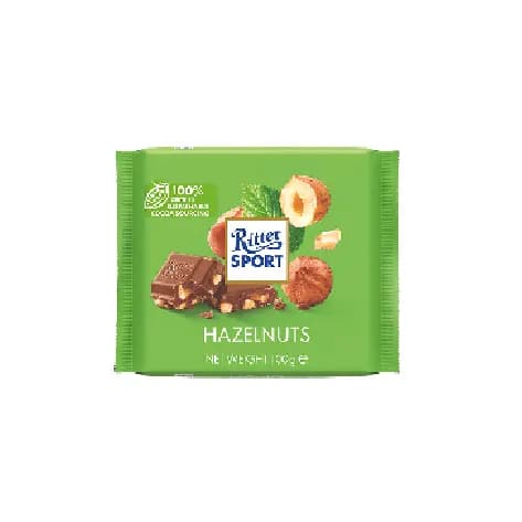 شکلات با طعم نعنا و فندق ریتر اسپرت Ritter Sport