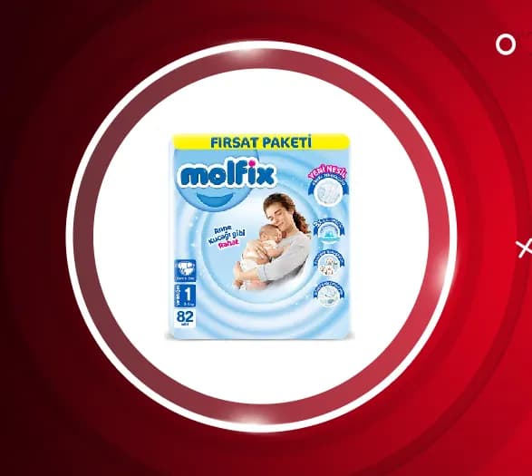 پوشک کودک سایز 1 مولفیکس Molfix — تصویر ۲
