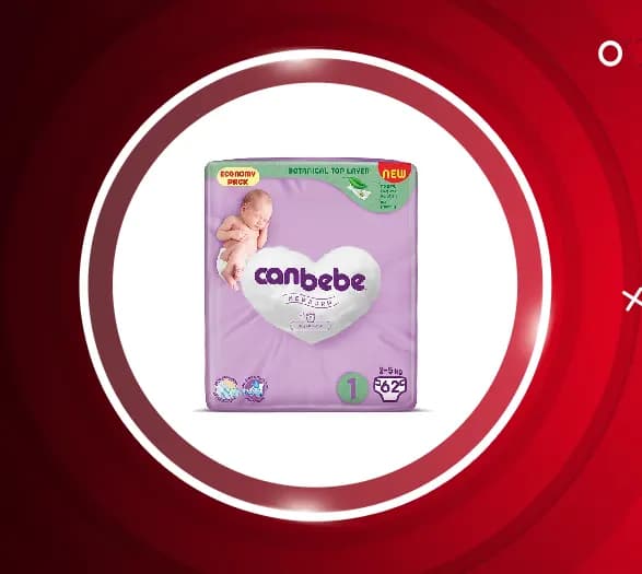 پوشک کودک سایز 1 جان به به Canbebe — تصویر ۲