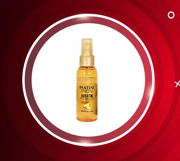 روغن آرگان ترمیم کننده موهای خشک پنتن Pantene — تصویر ۲