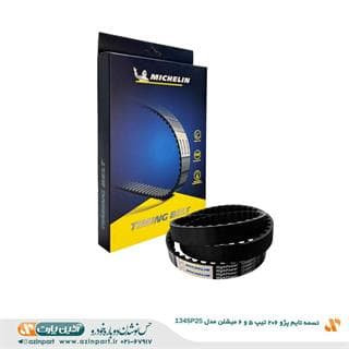 تسمه تایم پژو 206 تیپ 5 و 6 مدل (134SP25) برند میشلن