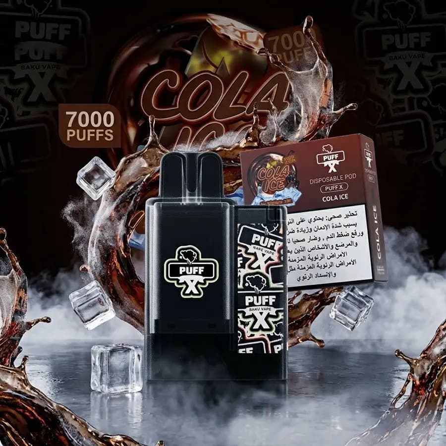 پاد یکبار مصرف پاف ایکس Puff X – ۷۰۰۰ پاف (۲ کارتریج ۳۵۰۰) — تصویر ۷