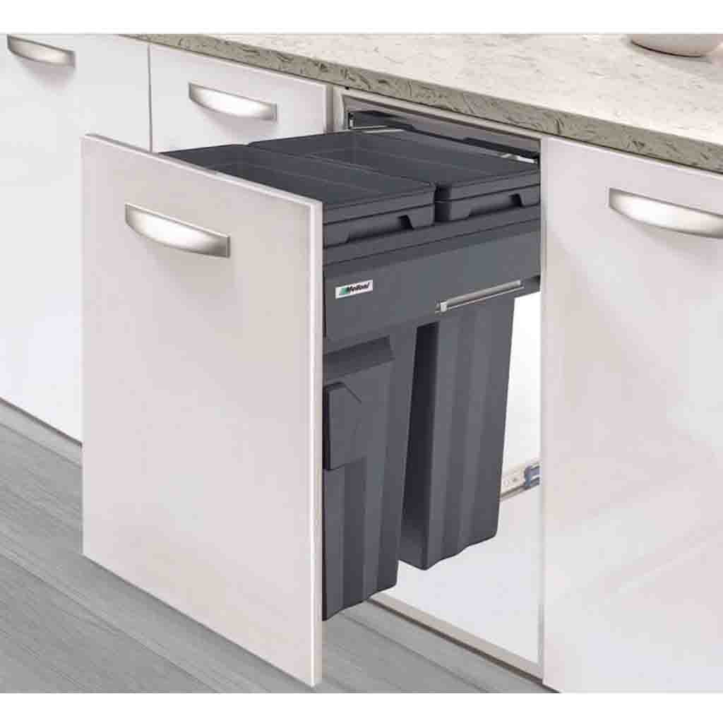 سطل 2 قلو ریلی Max Bin مدل 9007_ ملونی/Melloni