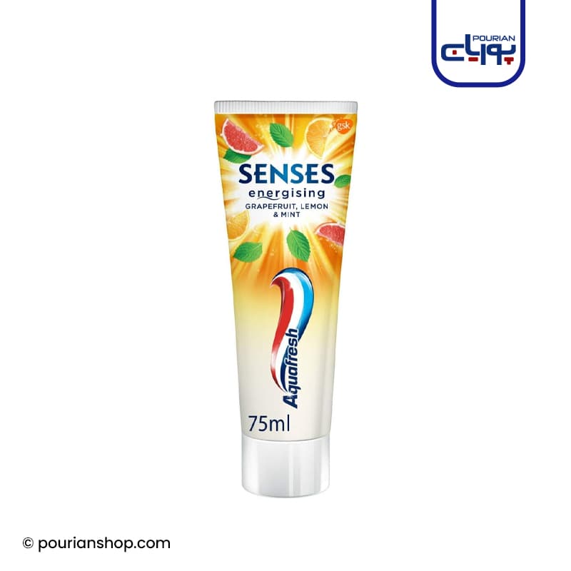 خمیر دندان Senses Energising آکوا فرش