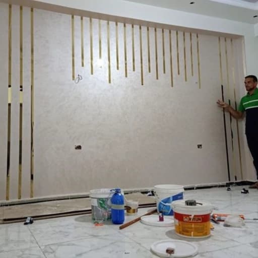 اینه دکوراتیو مدل نوار سایز شصت در دو سانت بسته پنج عددی