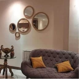 آینه دکوراتیو 5 سایز نسکافه ای — تصویر ۲