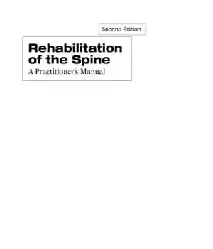دانلود کتاب Rehabilitation of the Spine: A Practitioner’s Manual – توانبخشی ستون فقرات: کتابچه راهنمای یک پزشک