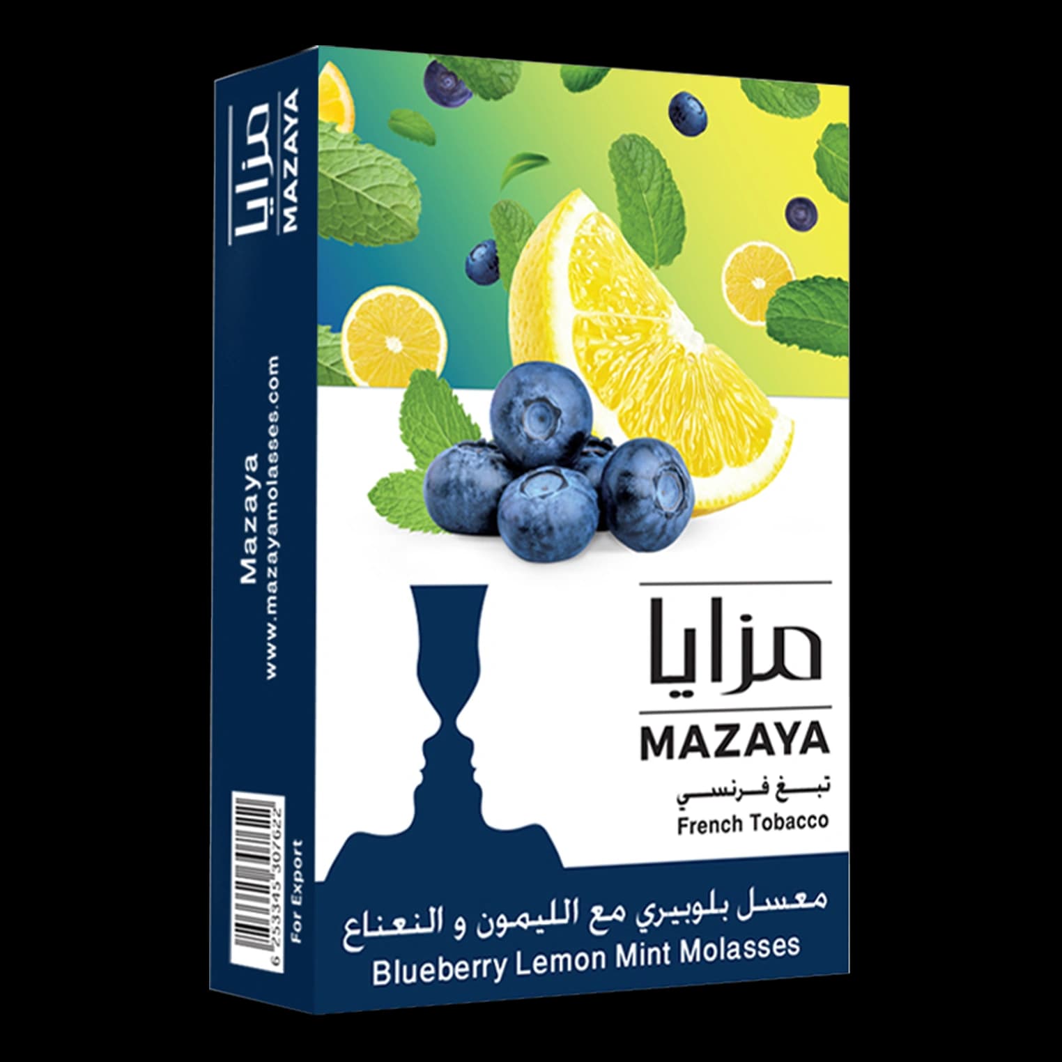 تنباکو قلیان مزایا بلوبری لیمو Mazaya Blueberry Lemon hookah tobacco