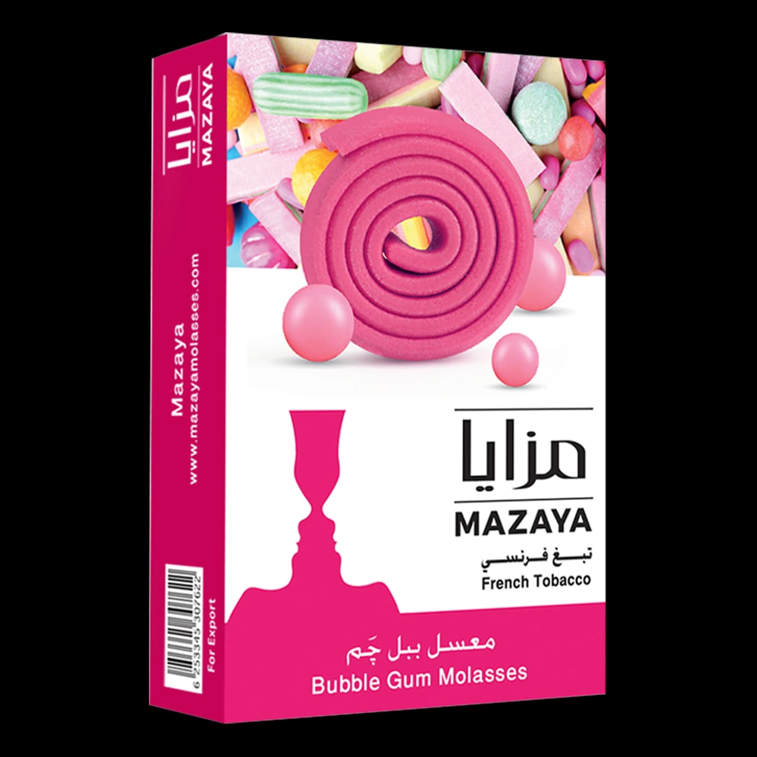 تنباکو قلیان مزایا آدامس بادکنکی Mazaya Bubble Gum hookah tobacco