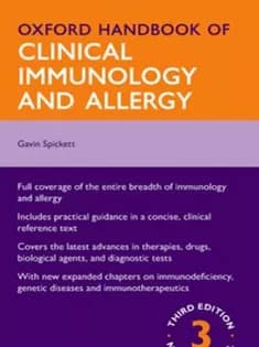 دانلود کتاب Oxford Handbook of Clinical Immunology and Allergy- — تصویر ۲