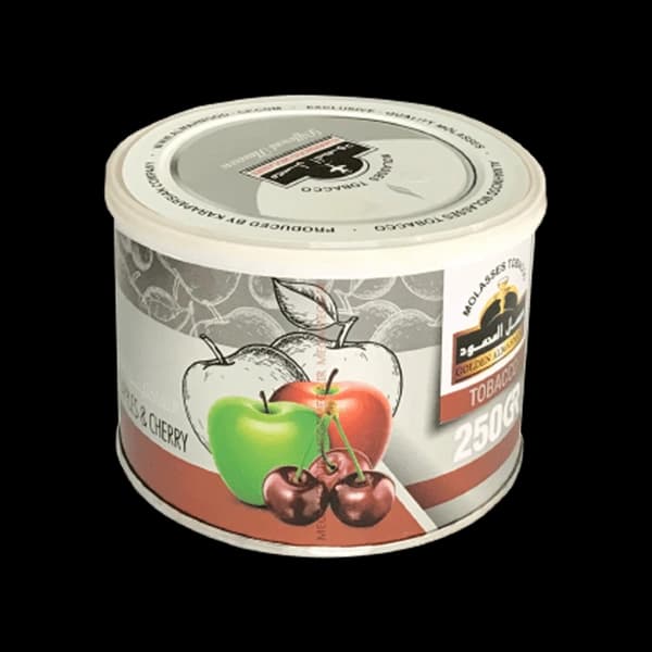 تنباکو قلیان المحمود دوسیب آلبالو Almahmood two apples & cherry hookah tobacco