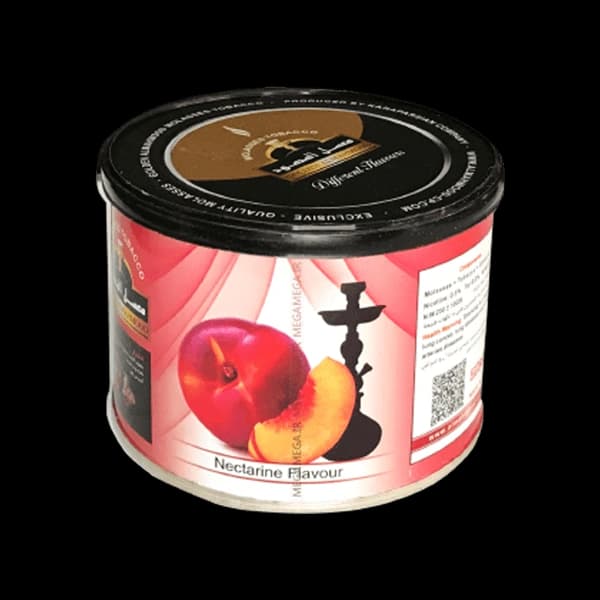 تنباکو قلیان المحمود شلیل Almahmood nectarine hookah tobacco