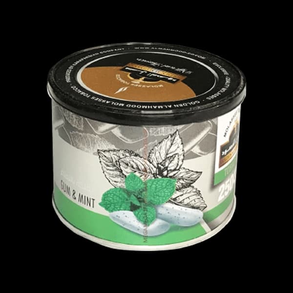 تنباکو قلیان المحمود آدامس نعنا Almahmood gum & mint hookah tobacco