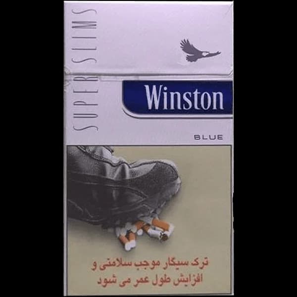سیگار وینستون آبی سوپراسلیم ایرانی Winston blue Superslim irani