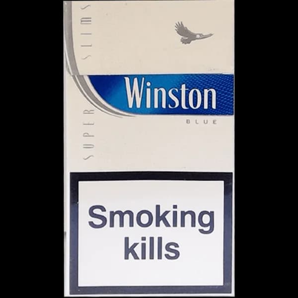 سیگار وینستون آبی سوپر اسلیم اسموک Winston blue superslim smoke
