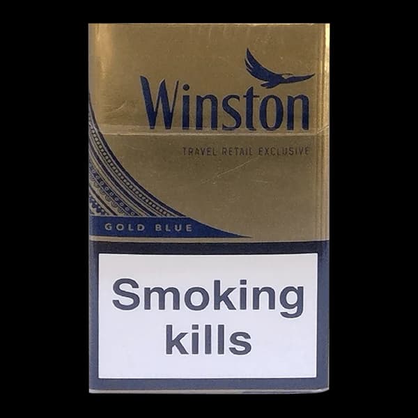 سیگار وینستون گلد آبی اسموک Winston gold blue smoke