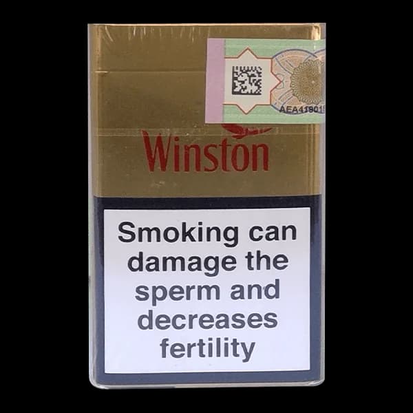 سیگار وینستون گلد قرمز اسموک Winston gold red smoke — تصویر ۲
