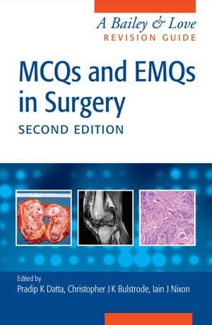 دانلود کتاب MCQs and EMQs in Surgery 2nd Edition