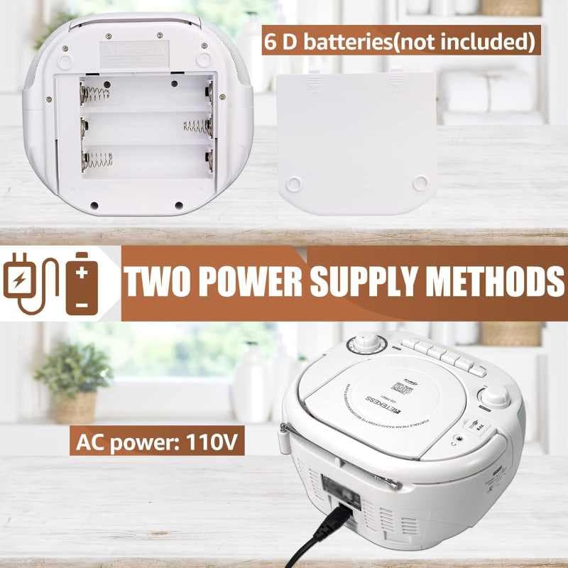 رادیو، سی‌دی ، کاست و اسپیکر بلوتوثی Retekess TR621 — تصویر ۸