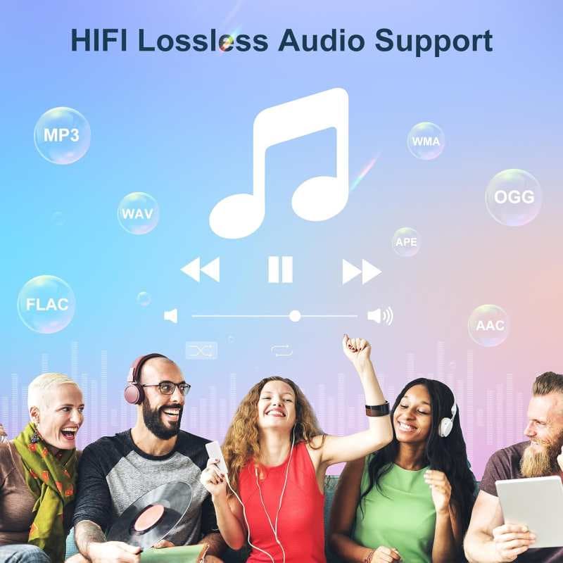 پخش‌کننده موسیقی آندرویدی MP3 برند MECHEN مدل H1 Pro با صفحه نمایش 4 اینچی — تصویر ۵