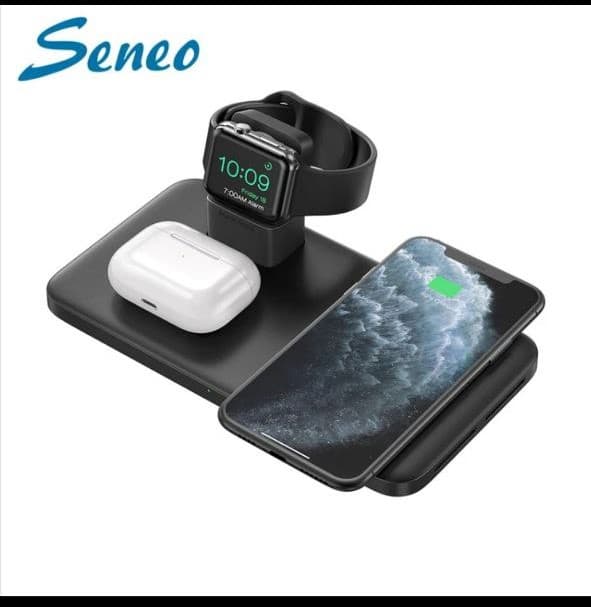 شارژر بی سیم سنو مدل PA202A 3 in1