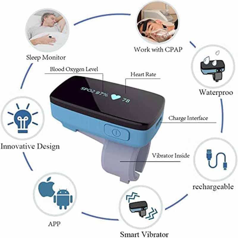 پالس اکسیمتر برند Viatom مدل SleepO2 — تصویر ۶