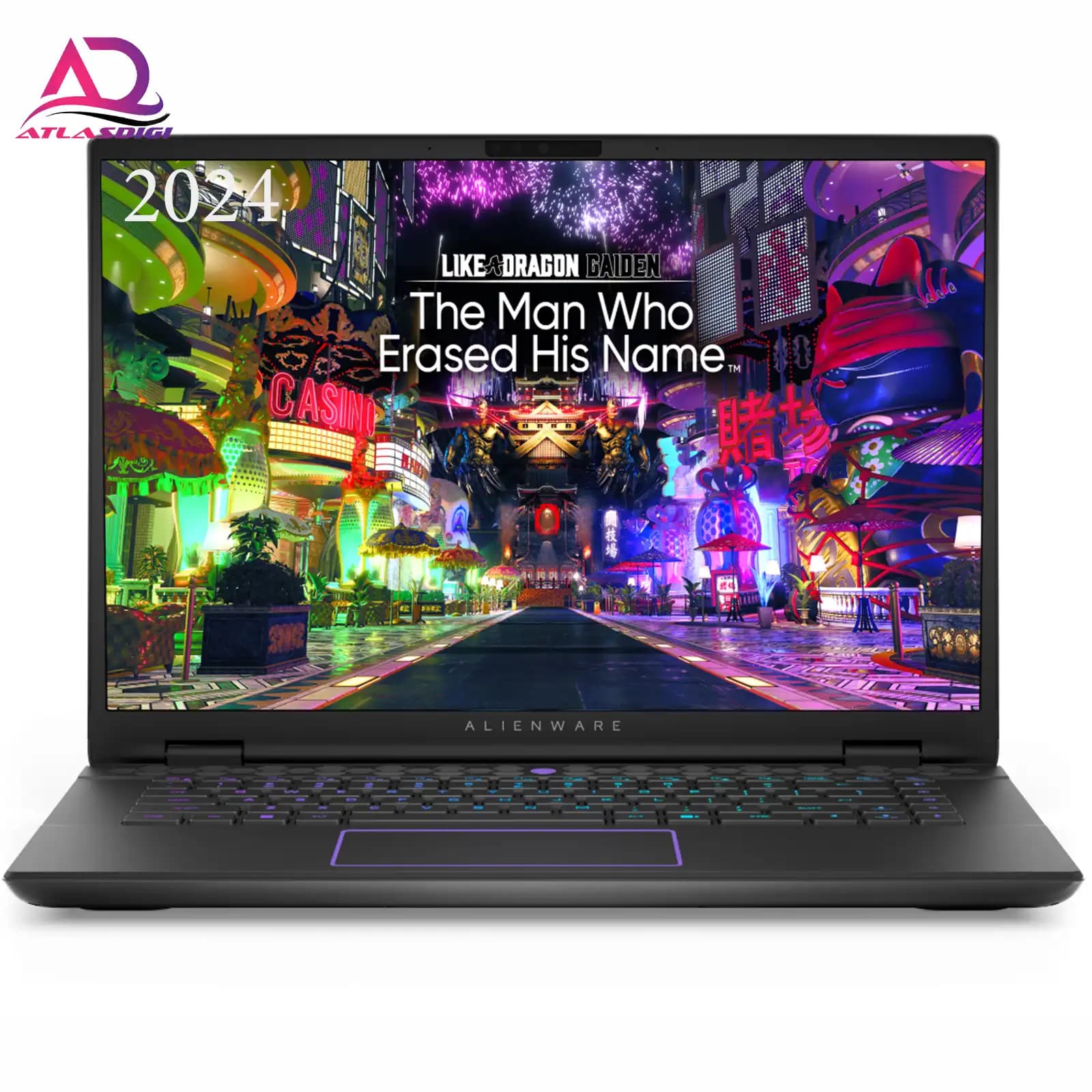 لپ تاپ گیمینگ الین ویر مدل Alienware m16 R2 2024 Ultra9-185H RTX4060 16GB 1TB 2.5K 240HZ