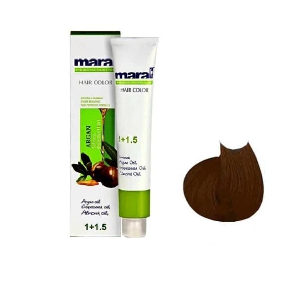 رنگ مو طبیعی مارال 100 میل شماره MF4