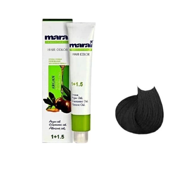 رنگ مو طبیعی مارال 100 میل شماره MF1