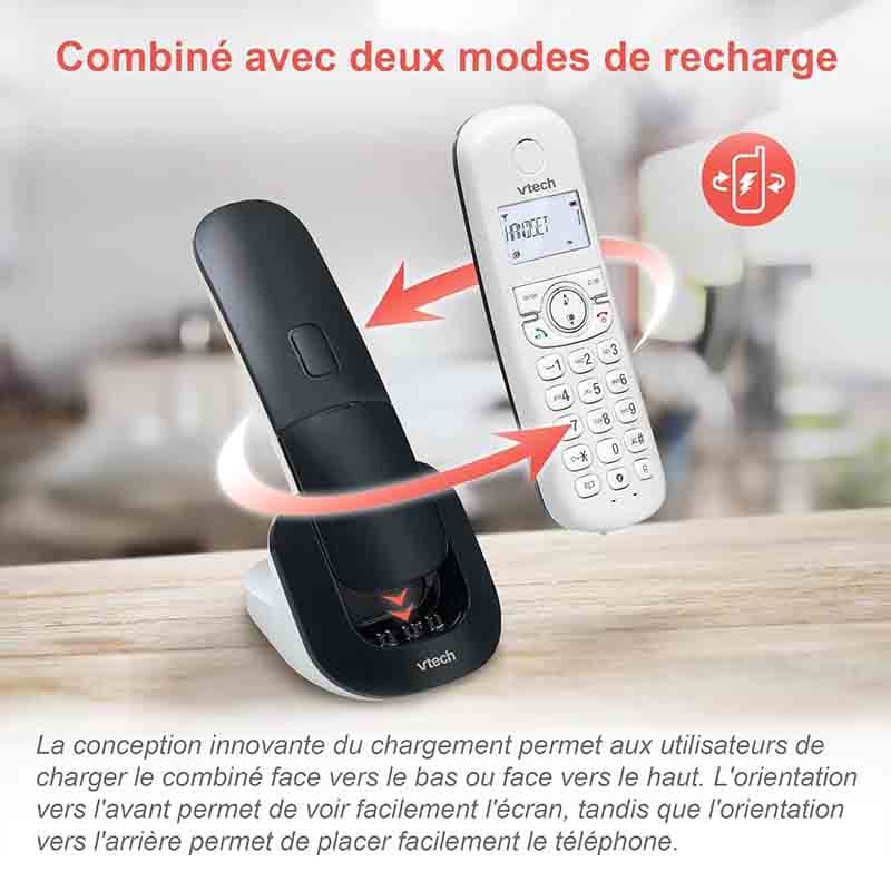 پک 2 عددی تلفن بیسیم برند VTech — تصویر ۳
