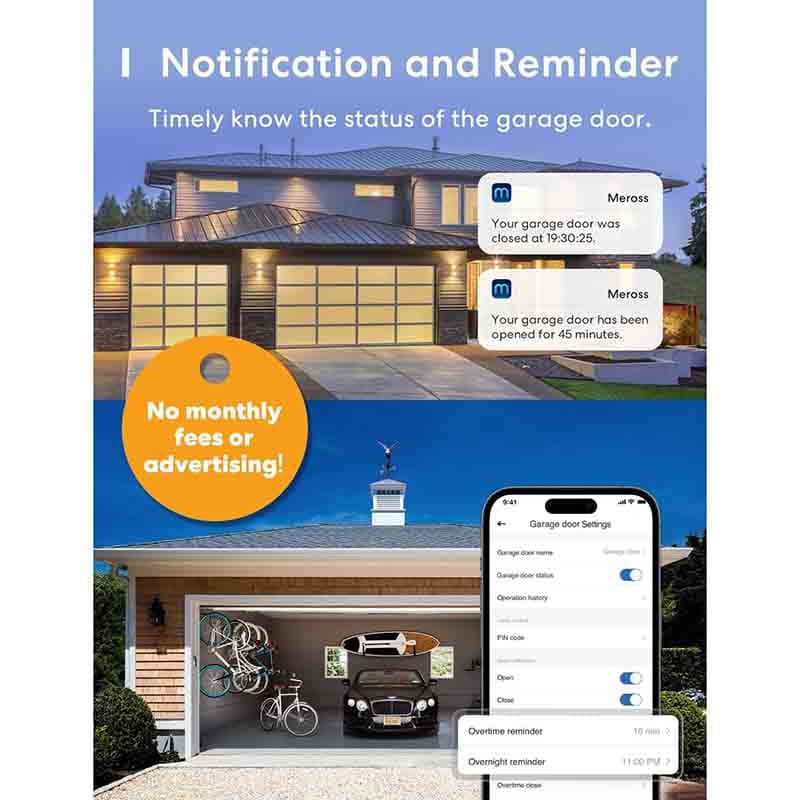 ریموت درب بازکن هوشمند برند meross MSG100 — تصویر ۵