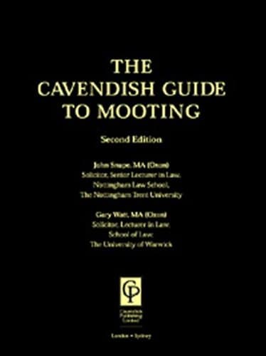 کتاب Cavendish Guide To Mooting نسخه کامل