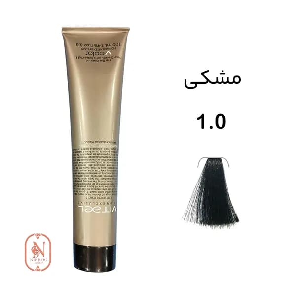 رنگ مو VITAEL 1/0