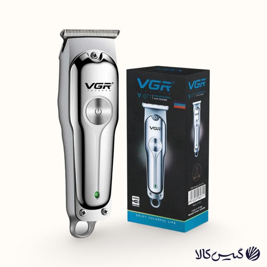 ماشین اصلاح موی سر و صورت وی جی ار مدل VGR V-071 — تصویر ۷