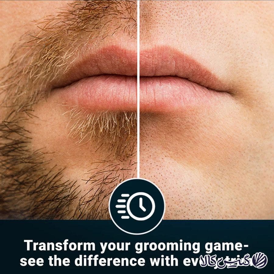 ماشین اصلاح موی سر و صورت وی جی ار مدل VGR V-071 — تصویر ۴