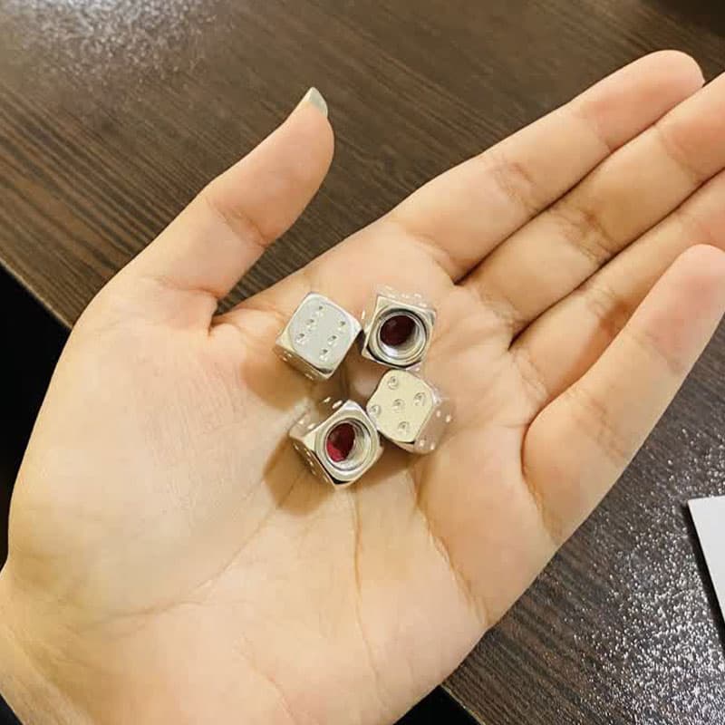 سر والف لاستیک طرح تاس مجموعه 4 عددی کد 5236 — تصویر ۲