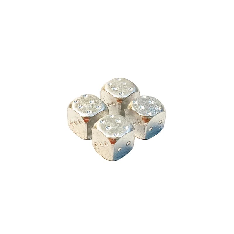 سر والف لاستیک طرح تاس مجموعه 4 عددی کد 5236