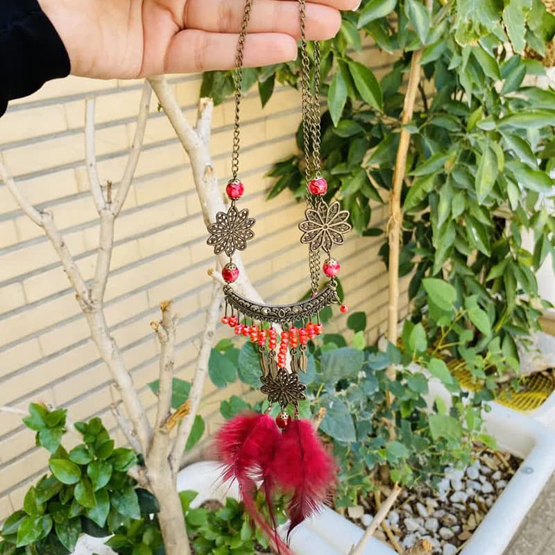 آویز طرح پر کد 5696 — تصویر ۴