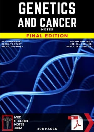 دانلود کتاب MEDSTUDENTNOTES Genetics and cancer notes — تصویر ۲