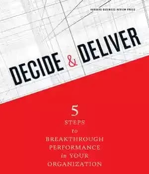 دانلود کتاب Decide and Deliver: Five Steps to Breakthrough Performance in Your Organization – تصمیم بگیرید و تحویل دهید: پنج…