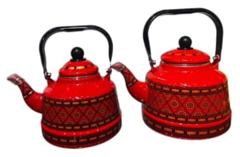 کتری لعابی طرح سنتی