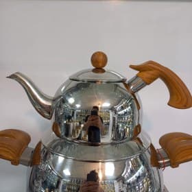 کتری و قوری شیردار طرح وارمر برند نزاز — تصویر ۲