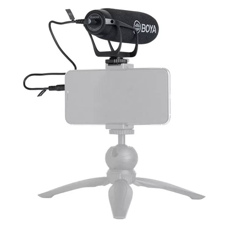 میکروفون شاتگان بویا BOYA BY-BM2021 Shotgun Microphone — تصویر ۵