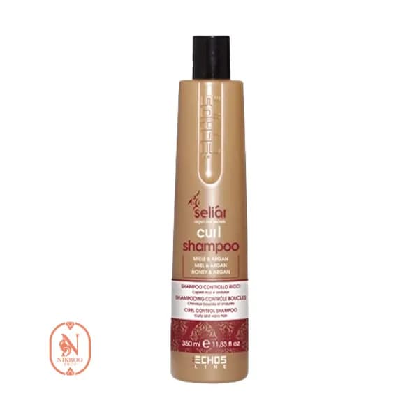 شامپو مخصوص موی فر ECHOSLINE CURL 350ML