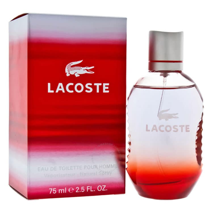 ادو تویلت زنانه LACOSTE Red حجم 75 میلی لیتر — تصویر ۲