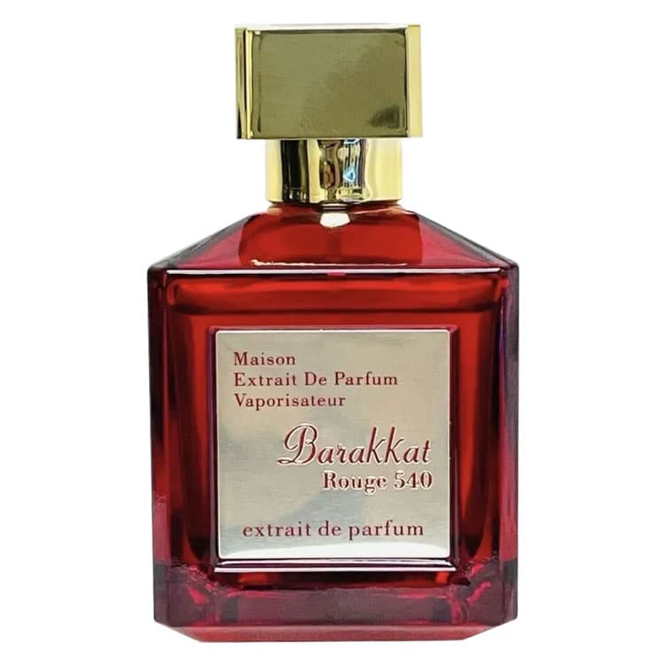 عطر مردانه و زنانه Fragrance world Barakkat Rouge 540 Red حجم 100 میلی لیتر
