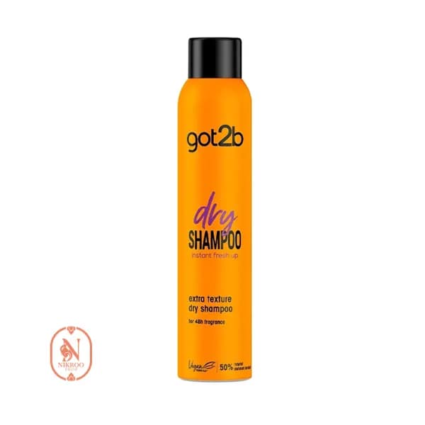 اسپری شامپو خشک شوآرزکوف گات تو بی نارنجی Extra Texture got2b