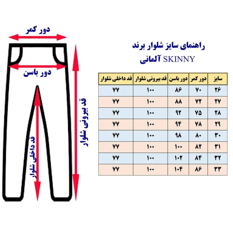 شلوار جین زنانه مدل Gr — تصویر ۵