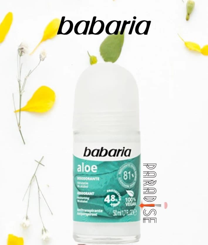 رول دئودورانت 48 ساعته Aloe باباریا 50ml — تصویر ۲